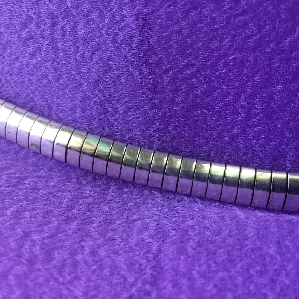 Vintage 925 Sterling Silver Necklace Italy Vtg - Picture 9 of 15